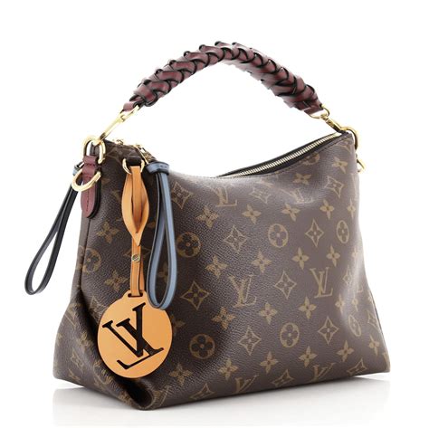 louis vuitton handbag with braided handle|louis vuitton with braided strap.